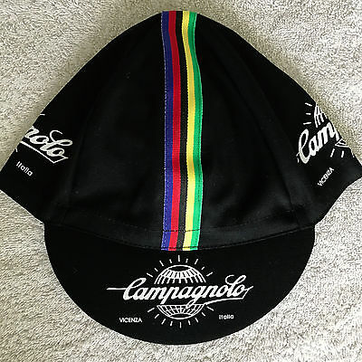 Campagnolo Cycling Cap - Bike Hat - White, Black, Yellow Or All Three