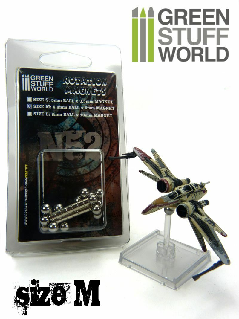 Rotation Magnets (size-m) For X-wing Miniature Game - Arc-170 K Wing Figther